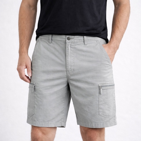 Greg Norman Collection Other - Greg Norman Collection Men's 34 Light Gray Cargo Shorts Performance